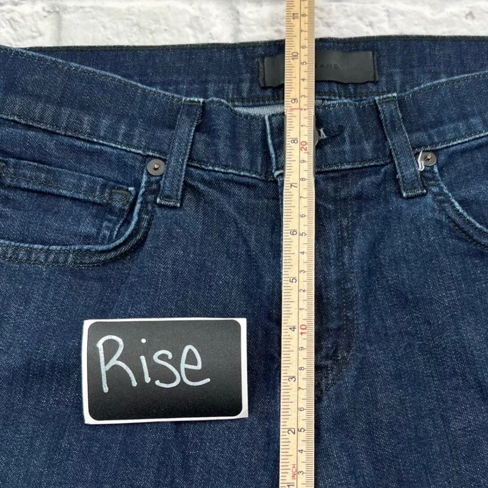 J Brand Kane Slim Straight Jeans Dark Wash Soft Stretch Women's Size 29
